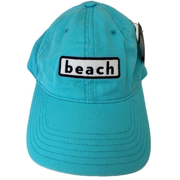 Beachfolly Beach Chill Cap, Aqua Blue - Picture 1 of 7